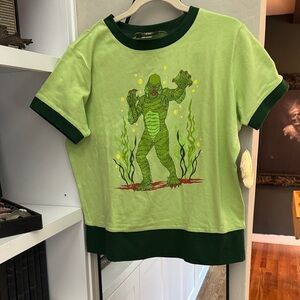 Vixen by Micheline Pitt Green Creature Tee/sweatshirt